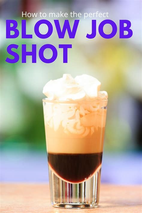 Blow Job Shot Cocktail Recipe